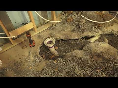 How To Install Bathroom & Bar Plumbing in a Basement
