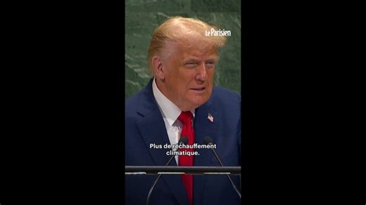 Trump martèle que le changement climatique est une arnaque contre le monde