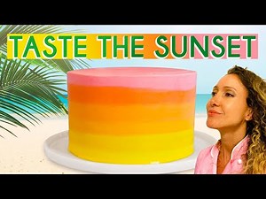 Quick and Easy Sunset Frosting Technique | We Heart Cake