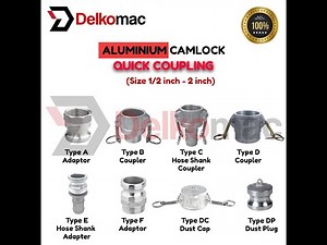 Camlock Quick Coupling - Simple Matching Guide