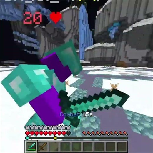 HOLY HACK report this guy #minecraft #mincraftpvp #hackerexposed #hacker