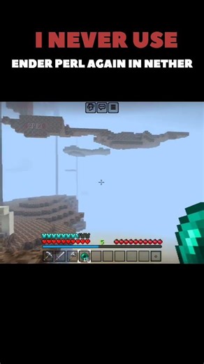 Never Trust Ender Pearls in the Nether... 💀#Minecraft#MinecraftFails #Gaming#FunnyMoments #LavaDie