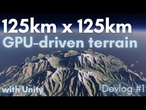Unity terrain didn't work, so I built my own