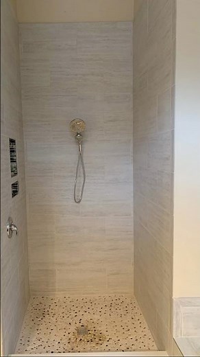 Shower Renovation Transformation | Waterproofing, Tile & Finished Reveal #bathroomdesigns #tiles