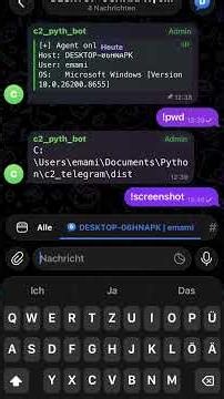 I Built a Python Backdoor That Deletes Itself #backdoor #PenTest #python