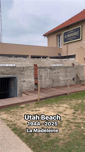 234K views · 8.1K reactions | Utah Beach, 1944 - 2025 : La Madeleine Sainte-Marie-du-Mont #utahbeach #normandy #normandie #dday #ddayanniversary #normandy1944 #normandy #ww2veteran #debarquementnormandie #normandylandings #ww2reenactment #usarmyveteran #ww2 #WWII #ww2history #bunker #wwiihistory #savingprivateryan #historia #usarmy #travel #trip #explore #history #histoire #histoiredefrance #documentary #documentaire #MonumentHistorique | Omaha Beach Memory | Facebook
