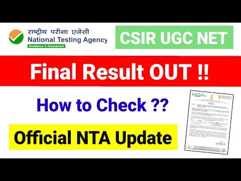 Result OUT !! NTA Issued New Notice | NTA csir ugc net Dec 2025 |CSIR UGC NET Result |UGC NET Mentor