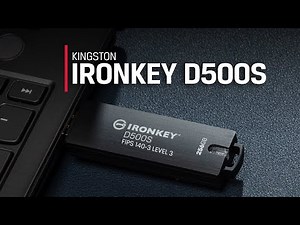 Military-Grade Hardware Encryption – IronKey D500S USB Flash Drive