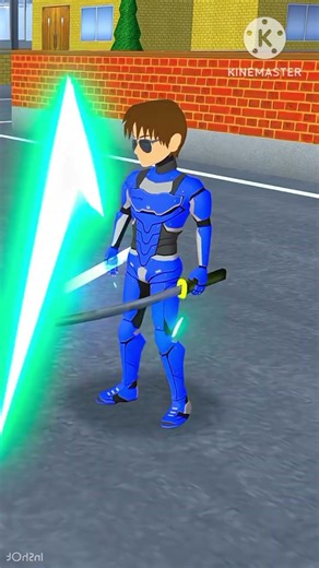 Mio asks for help from the super hero Yuta to save the land of Sakura from the monster Dracula.