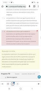 Evaluación Final. Curso Fundamentos del cuidado paliativo. OPS virtual, aprueba con 10.
