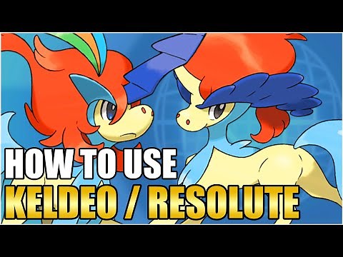 Best Keldeo Moveset Guide - How To Use Keldeo Resolute Competitive VGC Pokemon Scarlet and Violet