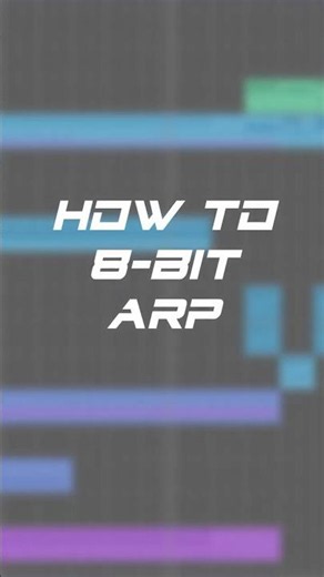How to make a massive 8-Bit Arp from scratch (Serum Tutorial) #shorts