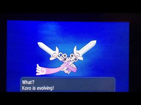 Pokemon X and Y: How to evolve Doublade into Aegislash