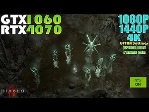 RTX 4070 ~ Diablo 4 Ray Tracing Update Performance Test | 1080P, 1440P and 4K RT ULTRA Settings