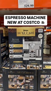☕️ 3-in-1 Espresso Machine at Costco! This AWESOME machine makes Espresso, Drip Coffee, and Cold Brew! 😋 Plus it features a Dual Froth system and 8 brew programs! Get this for $529.99 #costco #espressomachine #coffeelovers | Costco Buys