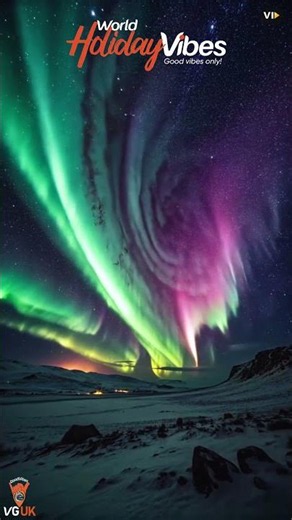 Witness the Aurora Borealis in Iceland ✨