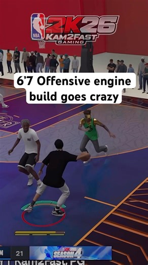 He went crazy #nba2k #nba2k26 #2kcommunity #gaming #gamingvideos #2kclips