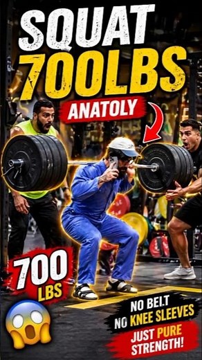 The Gym Janitor Who Squats 700 lbs — The Anatoly Story (Vladimir Shmondenko Explained) #anatoly