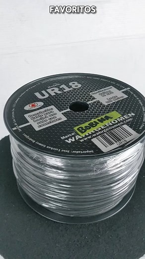 1.8K views · 21 reactions | UR18 Rollo De Cable Uso Rudo Calibre 18...