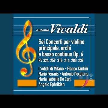 Vivaldi: Sei Concerti, Op. 6, No. 4, Violin Concerto in D Major, RV 216: II. Adagio