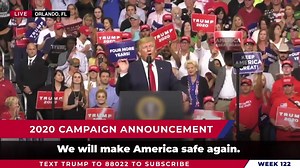 315K views · 309 reactions | This week I announced my Second Term Presidential Run. We need FOUR MORE YEARS of putting the American people first and a strong economy! | Donald J. Trump | Facebook