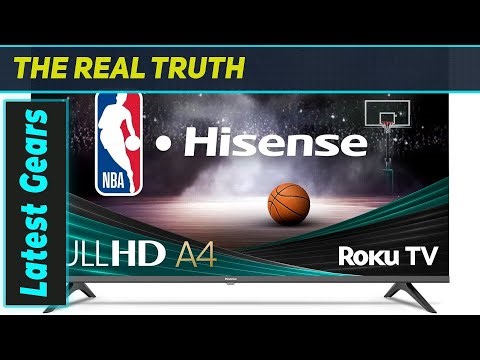 Hisense 40-Inch A4 Series FHD Smart Roku TV – Best Affordable Full HD Experience