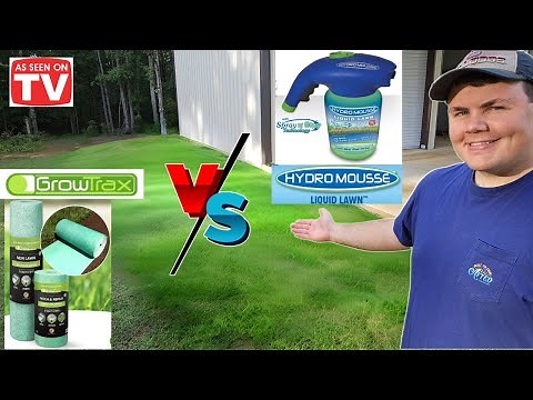Is This The Best Way to Grow Grass? GROTRAX vs. Hydro Mousse