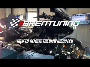 How to Remove the BMW K1600 ECU