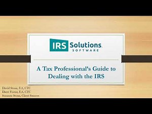 A Tax Professional's Guide to Dealing with the IRS
