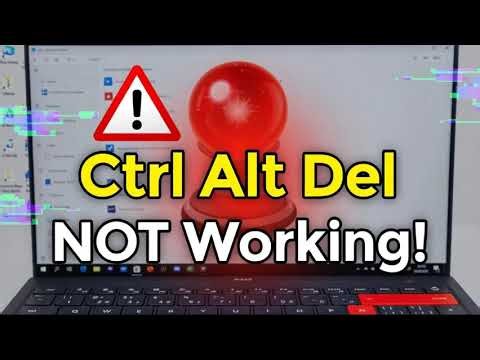 How to fix Ctrl + Alt + Del Not Working on Windows 10