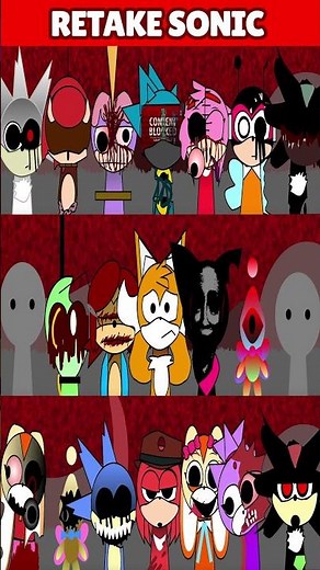 Incredibox Sprunki Sonic Retake *HORROR MIX VERSION*