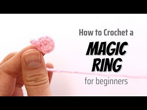 🧶 Crochet Magic Circle for Beginners | Magic Ring Crochet Tutorial | Magic Ring Step-by-Step
