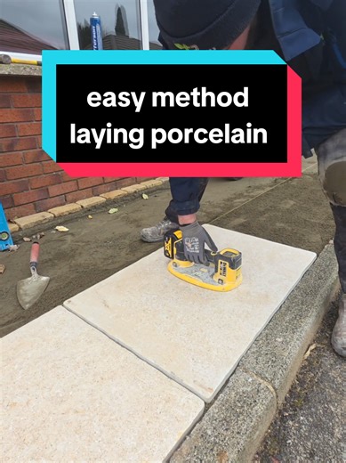 Easy Method to Install Porcelain Pavers Effectively