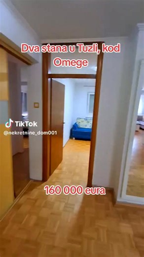 Jasmin Šarić on Instagram: "Stan u Tuzli!!! Prilika...stan nije jedan vec dva stana! Mozda i jedan... Kako vama pase, uglavnom 100 + m2!!!"