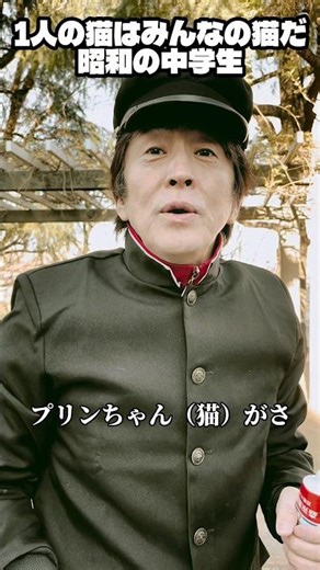 1人の猫はみんなの猫だ昭和の中学生 #コント #お笑い #ネプチューン #ホリケン