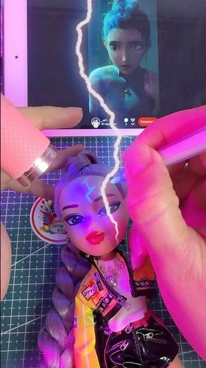 Custom Doll K-pop Demon Huntrix 🔥 Bratz - Rumi Transformation ✨