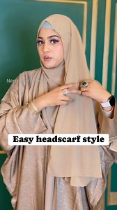 Easy headscarf style | Arabia Hijab & Abaya Collection