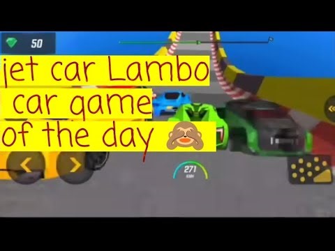 Jet car Lambo| how to create car game 🎮#laksara/officeal video car game one all