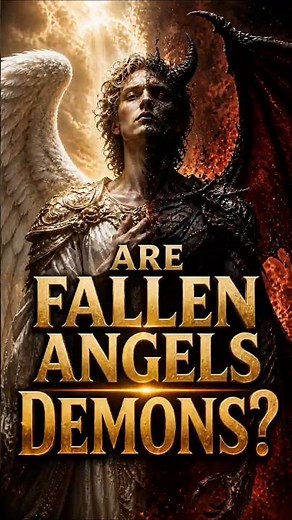 Are Demons Fallen Angels? The Bible’s Dark Mystery #genesis6 #nephilim #christianshorts #jesus