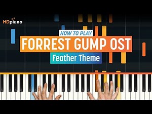 Easy Piano Tutorial for "Feather Theme" from Forrest Gump | HDpiano (Part 1)