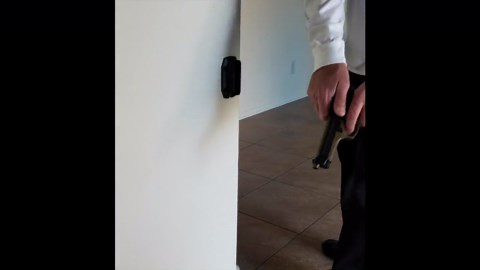 Gun Magnet Mount, Quick Draw Lock & Load Magnetic Gun Holster 35lbs Hold Force for Home or Vehicle. - Etsy