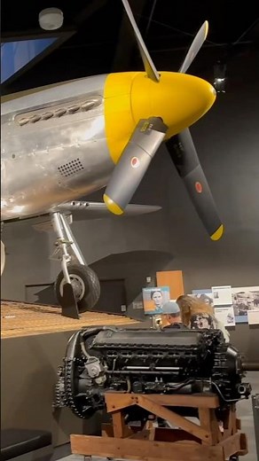 Legendary North American P-51D Mustang: A WWII Aviation Icon #WWII #AviationHistory #P51D