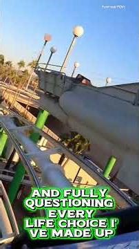 Barely Tall Enough | My First Looping Coaster (Desert Storm)