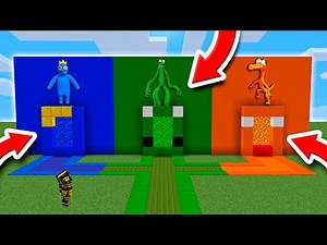 NO ELIJAS EL PORTAL EQUIVOCADO DE RAINBOW FRIENDS EN MINECRAFT 😱