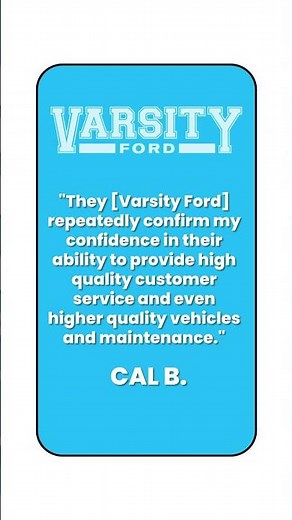 Client Testimonials | Varsity Ford in Ann Arbor, MI
