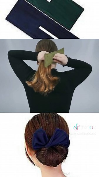 Hair Bun Tutorial Using a Bun Maker