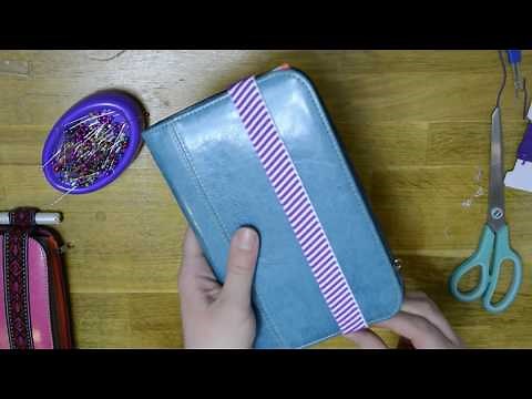 DIY Travelers Notebook From a Card Holder
