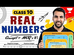 Real Numbers Concepts + MCQs || CBSE Class 10 Maths 2027 || Mandeep Sir