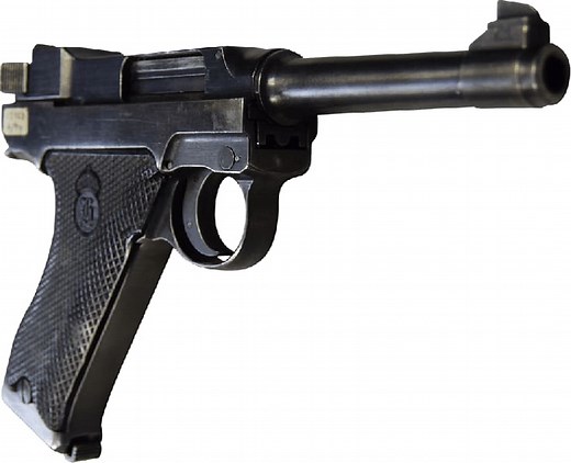 Swedish Lahti 9mm Pistol Model 40, 4.75" Barrel - Manufactured by Husqvarna Vapenfabriks - Various Surplus Condition