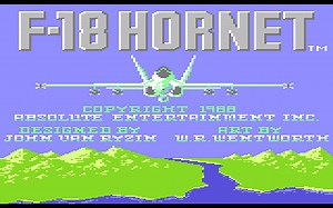 F-18 Hornet (Atari 7800) - online game | RetroGames.cz